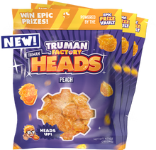 Load image into Gallery viewer, NEW! Peach Truman Heads 3 Pack