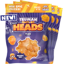 Load image into Gallery viewer, NEW! Peach Truman Heads 3 Pack
